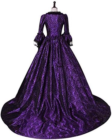CountryWomen 18th Century Women's Rococo Ball Gown Victorian Masquerade Theme Costumes - Image 4