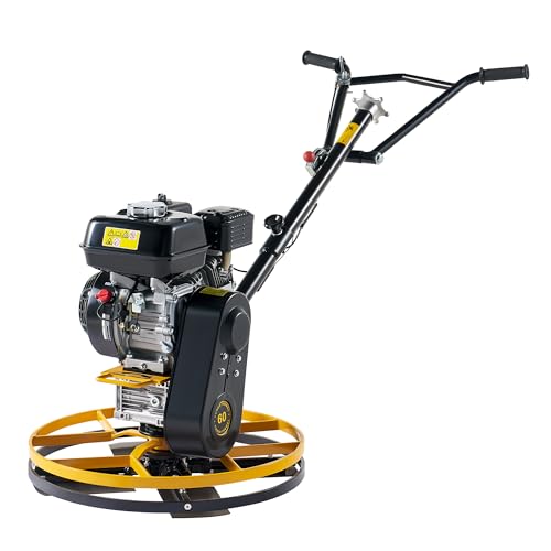 Albott 24" Power Trowel, 5.5 HP Honda Engine with Float Pan, Walk-Behind Concrete Trowel with 4 Blades, Gas-Powered Commercial Screed Cement Surface Finisher - Image 9