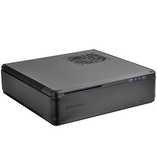 Gabinete SilverStone Technology Fortress Z FTZ01 de aluminio unibody, formato pequeño Mini-ITX, modelo SST-FTZ01B miniatura 3