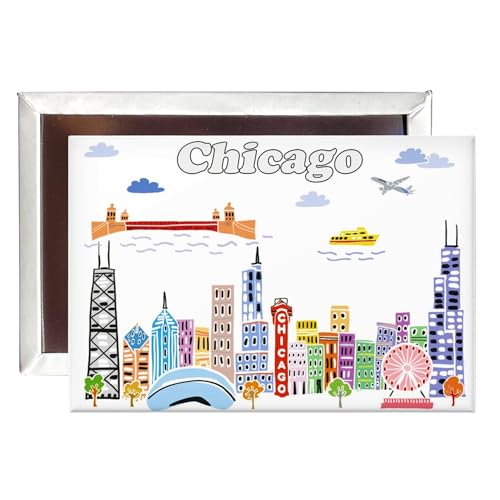 City Themed Artwork Magnet Collection by Beary Blu - Designed in ...