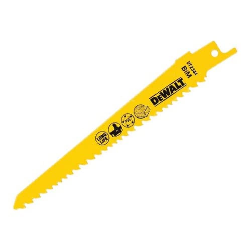 Dewalt DT2344-QZ TILKI KUYRUĞU TESTERE, SARI, 5 ADET