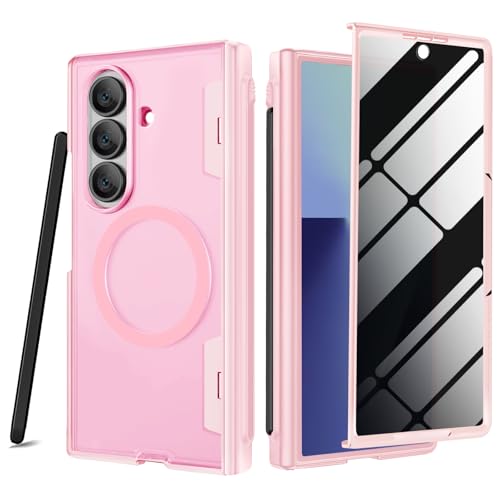 Coque Samsung Z Fold 7 magnétique haut de gamme avec porte-stylet S Pen intégré
