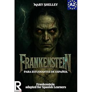 Frankenstein para estudiantes de español. Nivel A2 (Pre-Intermedio) Audiolibro Por Mary Shelley arte de portada
