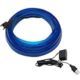 Voiture Intérieure Lumière Atmosphère De Lumière du Tube De Lampe LED Flexible Lampe Lueur Lueur De Lampe pour Décoration De Voiture Partie Intérieure