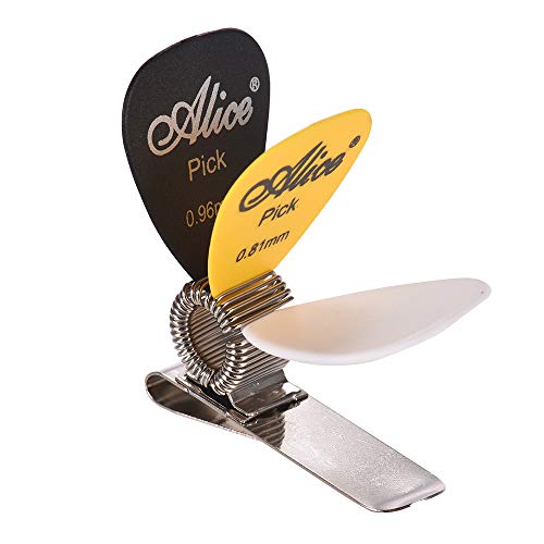 KKmoon Kit de acessórios para guitarra Guitarra acústica Correia de pescoço + Correia de guitarra Tr