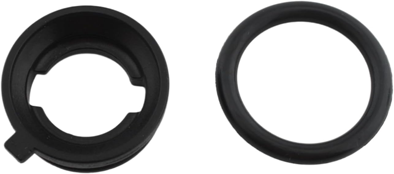 Oil Filler Inner Pipe Cover Oil Filler Cap Seal Base Black Compatible with BMW R1150RT R1150GS R850R R1100 R1100GS R1150 R1200C R1200 Black