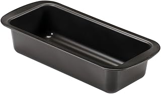 Moule Plumcake 25x11 cm, Acier avec revĂȘtement antiadhĂ©sif, Noir