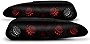 ACANII - For Black Smoke 1993-2002 Chevy Camaro SS Sport Tail Lights Brake Lamps Replacement Driver & Passenger Side