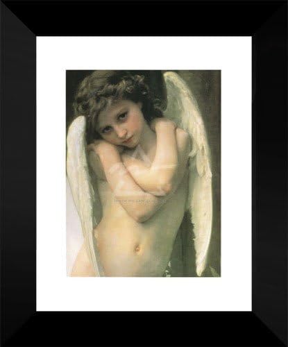 William Adolphe Bouguereau Framed Art Print 18x15 "Cupidon"