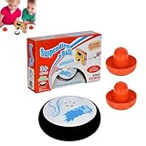 Generisch Air Hockey Hover Puck, Schwebendes Hockey Set Mit 2 Roten Air Hockeys Schiebern, Tragbares Tischspiel Airs Hockeys Brettspiel Spielzeug, Spielzeug Geschenk Für Kinder Und Erwachsene