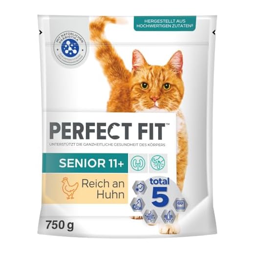 Senior Trockenfutter für ältere Katzen 750g