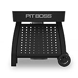 Pit Boss Wagengestell- Sportsmann 2 (Anbaugerät für vorhandene Geräte, ohne Grill, mit zwei Rädern, Grillzubehör) 40416