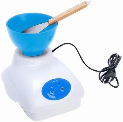 US Stock Alginate Material Mixer Mixing Bowl Plastic Knife Dental Lab HL-YMC by EAST DENTAL