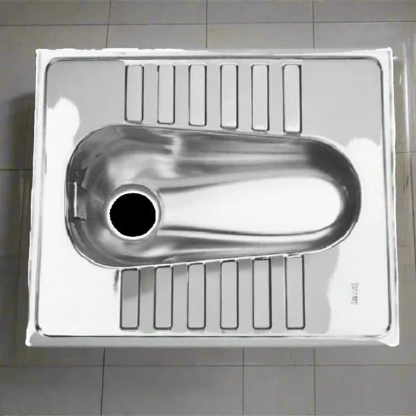 Image of Stainless Steel Toilet Seat 304 Grade 10 year warranty size 23x19