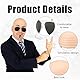 YceLon Pitbull Kostüm Set, Bald Cap Pitbull Mit Sonnenbrille Und Fake Bart, Glatzenkappe Pitbull Für Party Und Cosplay, Einheitsgröße, Hautfreundliche Materialien
