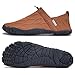 WateLves Barefoot Water Shoes Women Men Minimalist Comfortable Walking Shoes Beach Outdoor Running Sneakers (Brown,36)