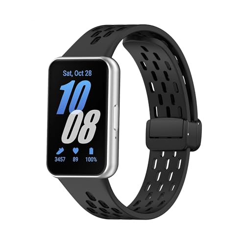 MELEJIA For Samsung Galaxy Fit3 �o���h �M�����N�V�[�t�B�b�g3 �p �����x���g �}�O�l�b�g�N���X�v �V���R���� �����o���h �X�|�[�c �������� �_�炩 �y�� �h�� �ʋC �j�����p ���t���ȒP (�u���b�N)