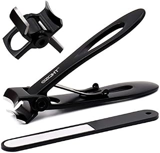 SZQHT Ultra Wide Jaw Opening Nail Clippers Set Toenail Clippers for Thick Nails