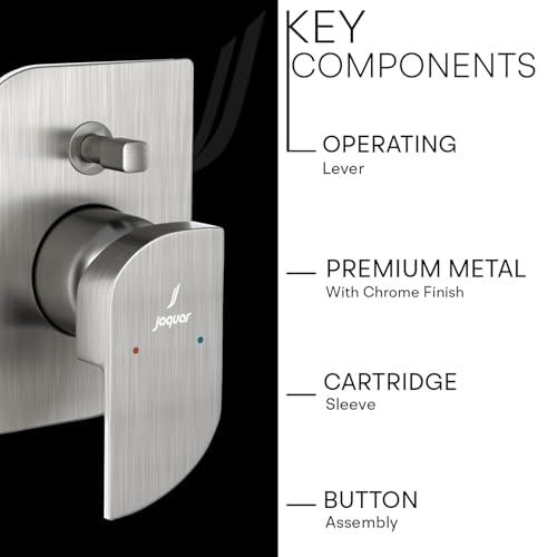 Image of Jaquar Single Lever Exposed Parts Kit | Durable Bathroom Fitting with Stylish Finish | Easy Installation & Long-Lasting Performance - Chrome
