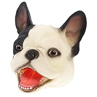 minkissy French Puppet Dog Head Hand Puppets for Adults for Boys and Girls Dog Party Decorations