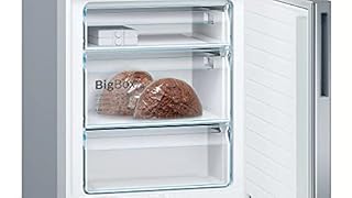 Bosch Serie 6 KGE49AICA réfrigérateur-congélateur Autoportante 419 L C Acier inoxydable