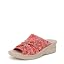 Coral Multi Palm Print