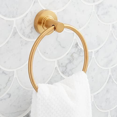 Signature Hardware 483952 Lexia 6-5/16" Wall Mounted Towel Ring