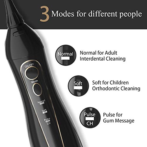 image for Cordless Water Flosser Oral Irrigator - Fairywill Professional Recharg