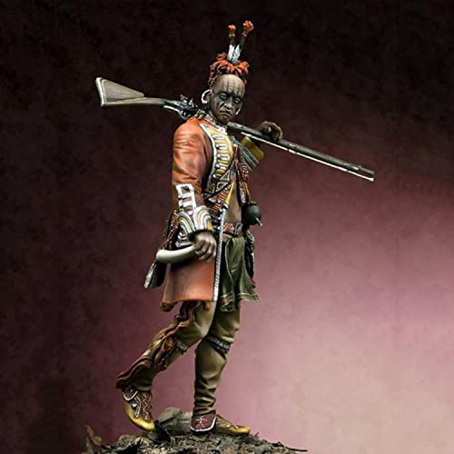 Figura modelo de resina Ancient Man 1:24 sin armar miniatura 2