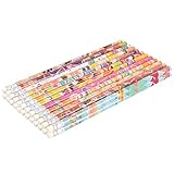 FYXMI 24 Pcs Happy Birthday Pencils for Students Bulk, Birthday Pencils for Birthday Celebration for Students, School Party Supplies