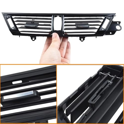 Rejillas de ventilación de coche central delantera RHD para X1 E84 2010-2015 panel 64229258354 3