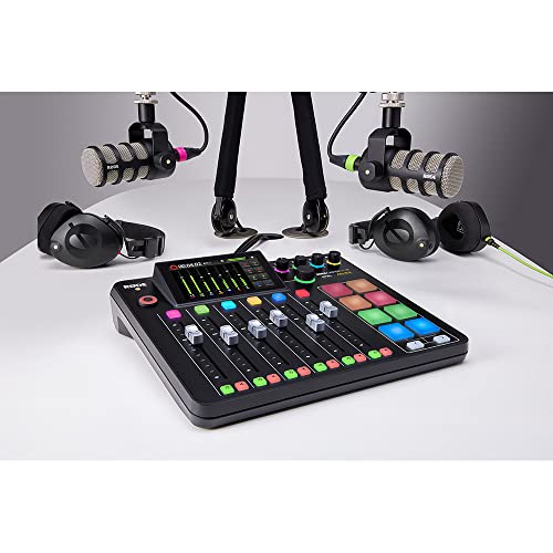 Image of RODE RODECaster Pro II All-in-One Production Solution for Podcasting, Streaming, Music Production and Content Creation,Black