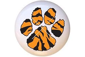 Tiger Paw - Big Knob CERAMIC PULLS Dresser Drawer KNOBS