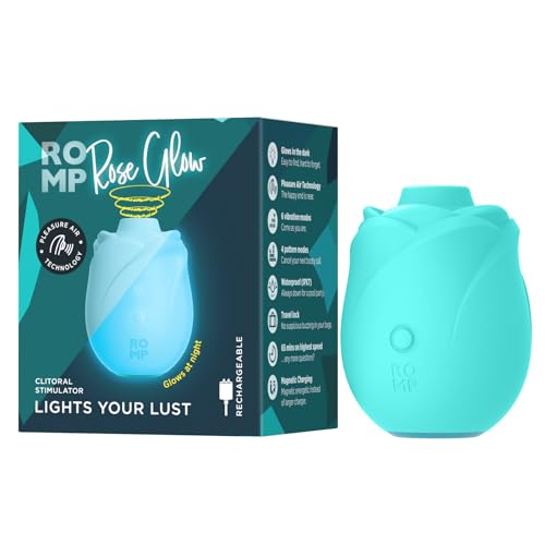 ROMP Rose Glow Stimulateur Clitoridien par Succion pour Femme 6 Modes
