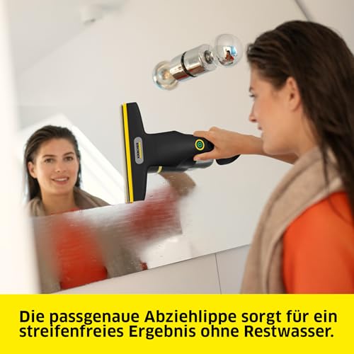 KÄRCHER Akku-Fenstersauger WV Compact Care Extra+ Black – Ansicht 4
