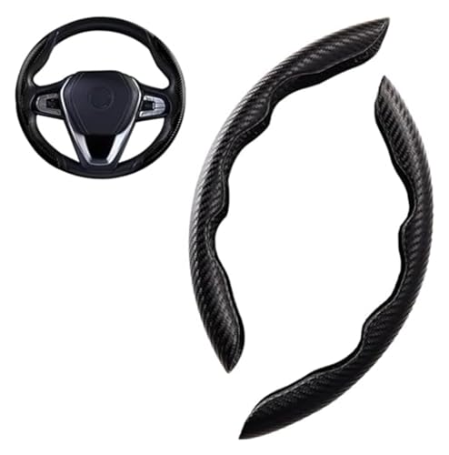 Protector de Volante para Coche para A6 2012-2018 Cubierta Antideslizante del Volante Protector Interior Coche