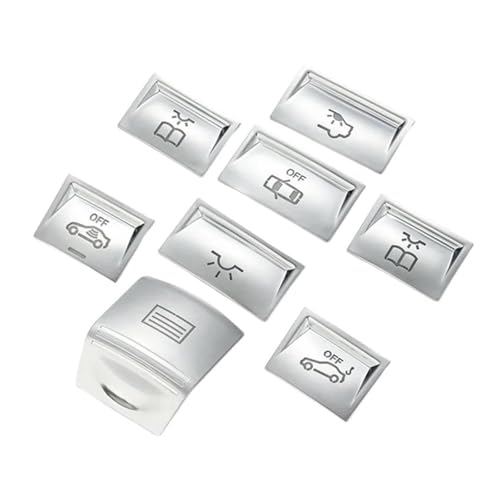 Botones de luz de lectura Mercedes W212 adhesivos de protección interior