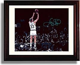 Larry Bird - Boston Larry Legend Autograph Promo Print - Framed 8x10
