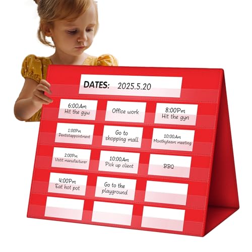 Tabla de bolsillo de escritorio y tablero de mesa plegable infantil de doble cara