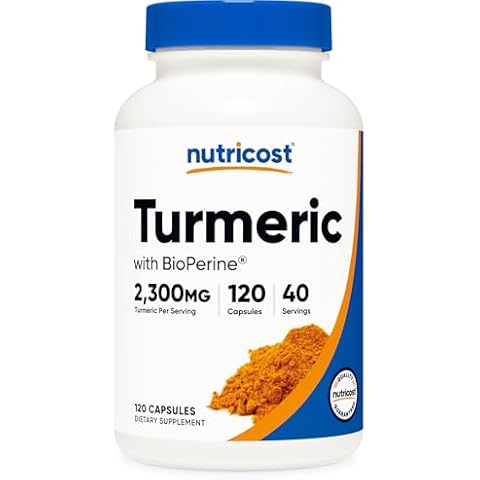 Nutricost Turmeric Curcumin 2300mg Cover