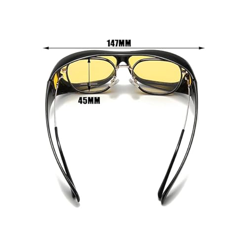 Image of Macular Degeneration Glasses for Men /Women,Glasses for Glaucoma, Cataracts and Retinitis Pigmentosa, for aged parent with Macular degeneration,Wrap Around Goggles,Wet Room Glasses.