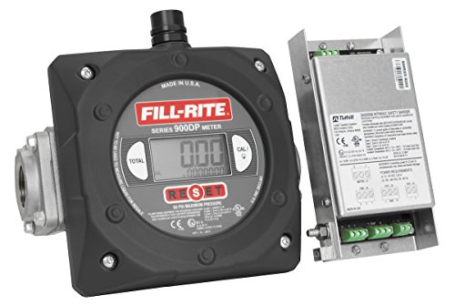 Fill-Rite 900CDP 1" 6-40 GPM(23-151 LPM) Digital Nutating Disc Fuel Transfer Meter with Pulse Output