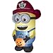 Gemmy Halloween 8.5 Foot Despicable Me Lighted Firefighter Minion Indoor/Outdor Inflatable Holiday Decoration