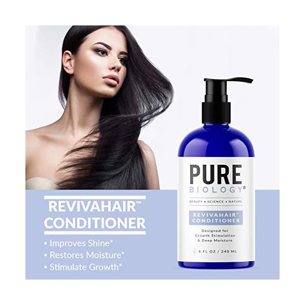 Premium-Hair-Growth-Conditioner-with-Biotin-Keratin-Argan-Oil-Anti-Hair-Loss-Complex-Helps-Deep-Treatment-of-Damaged-Dry-Colored-Hair-for-Men-Women-Sulfate-Free-8oz Premium Biotin Conditioner for Fine Hair - Volumizing Hair Conditioner for Damaged Dry Hair with Rosemary Biotin Keratin and Argan Oil - Silicone and Sulfate Free Conditioner for Damaged Hair Care