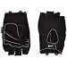 Nike Women's Fundamental Fitness Gloves (Small, Charcoal Grey/White/Black)