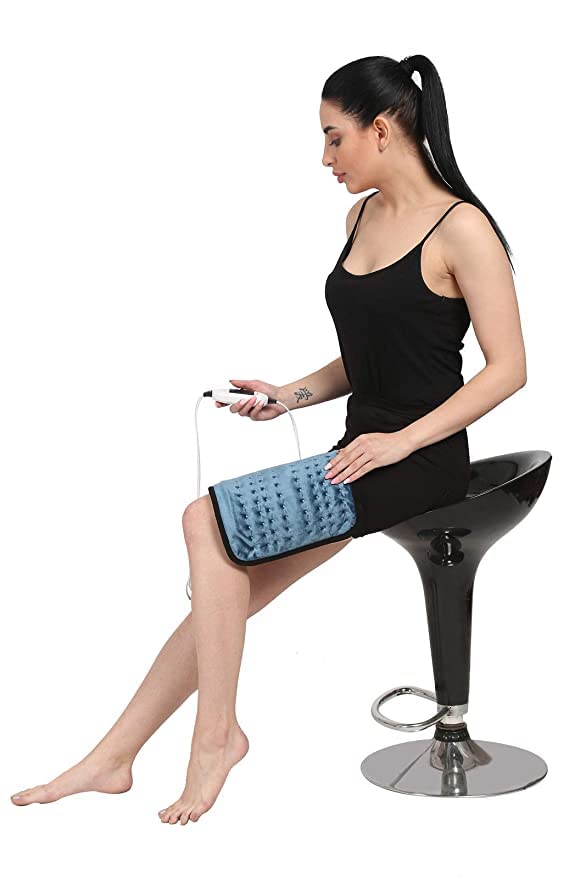 Beltona Orthopedic Velvet Electric Heating Belt, Pad for Pain Relief of Joints, Muscle, Back, Leg, Shoulder, Knee, Neck (with Auto Temperature Controller) (Blue) (B0BS6JH7ZQ) Amazon Price History, Amazon Price Tracker