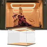 caja expositora transparente Cajas De Presentación Para Coleccionables, Vitrina De Acrílico Para Figuras De Acción, Caja Organizadora De Escaparate(40x40x30cm(16x16x12 inch))