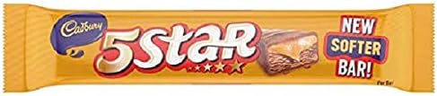 Cadbury 5 Star New Softer Bar 25g(19.5g+5.5g) X 10 pcs