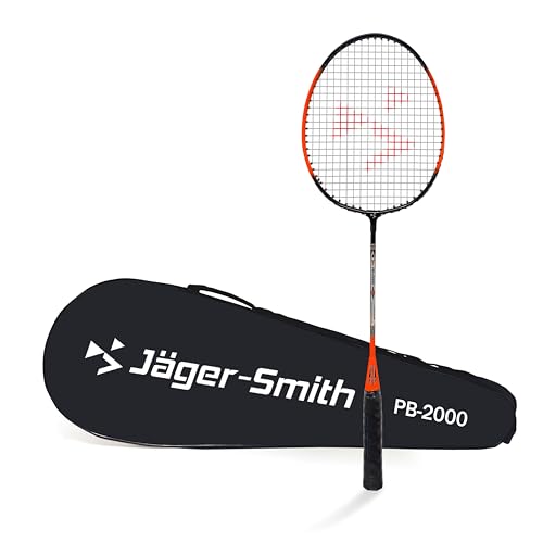 Jager-Smith PB 2000 Aluminium Badminton Racquet with Tempered Steel Shaft and Full Cover for Beginners and Intermediate Players (Made in India) (B0D8LS815B) Amazon Price History, Amazon Price Tracker