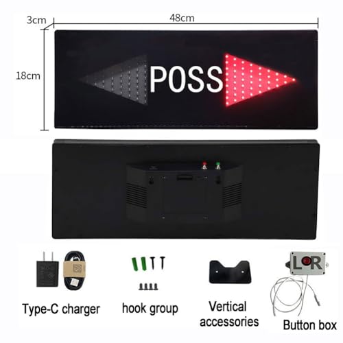Indicateur de possession de basket-ball à LED grand écran pour table de marque